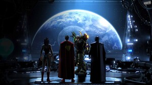 Justice League Superman Wonder Woman Batman Lex Luthor 1600x900 Wallpaper