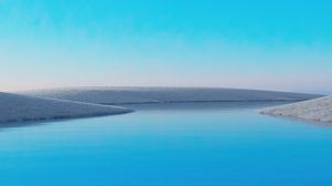 4K Lake Water Simple Background 3840x2161 Wallpaper