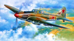 World War Ii Aircraft Airplane Military Aircraft Military Russia Red Army Ilyushin Il 2 IL 2 Sturmov 1600x900 Wallpaper