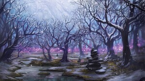Fantasy Forest 2560x1440 Wallpaper
