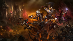 Diablo Iii Blizzard Entertainment Wei Wang Video Game Art Digital Art Diablo Video Game Characters V 3840x2160 Wallpaper