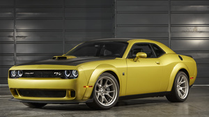 Car Dodge Dodge Challenger Muscle Car Vehicle Yellow Car 3000x2000 Wallpaper