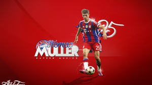 Fc Bayern Munich German Soccer Thomas Muller 2000x1200 wallpaper