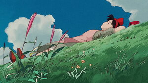 Kiki Hayao Miyazaki Studio Ghibli Anime Girls Retro Style Country Girls Japanese Art 4K Vysakhjanan  5333x2867 Wallpaper