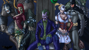 Bane DC Comics Harley Quinn Scarecrow Batman Poison Ivy Batman Joker Killer Croc 1600x1139 Wallpaper