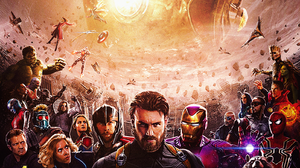Avengers Infinity War Black Panther Marvel Comics Black Widow Captain America Captain Marvel Doctor  1603x1213 Wallpaper