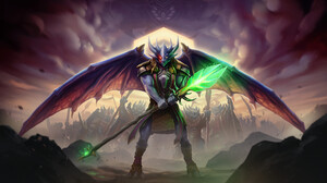 Runescape PC Gaming Video Game Characters Video Game Art Creature Video Games Clouds Sky Wings Kerap 3840x2300 Wallpaper