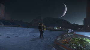 Star Citizen Video Games Universe Space Screen Shot Moon 3D 2560x1440 Wallpaper