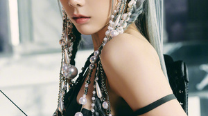SNSD Taeyeon Kim Taeyeon Model Korean Women K Pop Gray Eyes Dyed Hair Archer Bow And Arrow Photo Man 2426x3635 Wallpaper