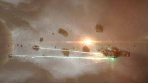 Space EVE Online Science Fiction Mineral 1919x995 Wallpaper