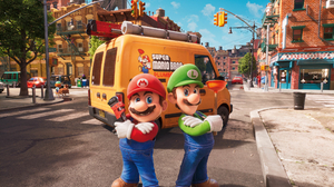 The Super Mario Bros Movie Mario Bros Nintendo Video Game Art Digital Art Video Games City Environme 2458x2048 Wallpaper
