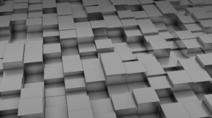 3D Abstract 3D Abstract Blender Simple Monochrome Shiny Cube Procedural Generation Python Programmin 1920x1080 Wallpaper