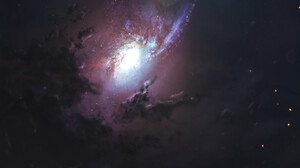 Sci Fi Space Spiral Galaxy 1920x1200 Wallpaper