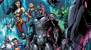 Aquaman Batman Cyborg Dc Comics Dc Comics Green Lantern Hal Jordan Injustice 2 Supergirl Superman Wo 1920x1080 Wallpaper