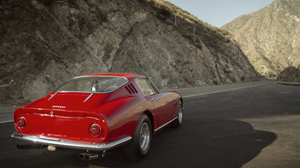 Ferrari Ferrari 275 GTB Red Cars Sports Car Old Car Classic Car Road 3840x2560 Wallpaper