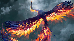 Artistic Bird Blue Phoenix Wallpaper - Resolution:1920x1200 - ID:905037 -  