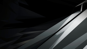 Nvidia Nvidia RTX Line Art Dark Background Gray 3840x2160 Wallpaper