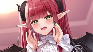 Kitagawa Marin Sono Bisque Doll Wa Koi Wo Suru Anime Girls Anime Wings Redhead Horns Pointy Ears Mai 2124x1503 Wallpaper