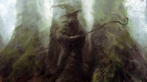 Fantasy Forest Wizard 1920x1200 Wallpaper