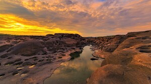 Coastline Earth Landscape Rock Sunset Thailand 6016x4016 Wallpaper