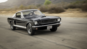 Shelby GT 350 Mustang GT350 Black Cars Muscle Cars American Cars Pony Cars Classic Car 3840x2560 Wallpaper