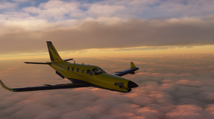 TBM 930 TBM Aircraft Airplane Flight Simulator Microsoft Flight Simulator Microsoft Flight Simulator 2560x1440 wallpaper