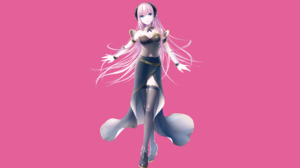 Luka Megurine Pink Hair Vocaloid 3840x2160 Wallpaper
