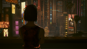 Cyberpunk 2077 City Fictional Character 3D Video Games 1920x1080 Wallpaper