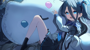 Blue Archive Anime Girls Video Game Characters Tendou Alice Blue Archive Blue Eyes School Uniform Sc 2878x2220 Wallpaper
