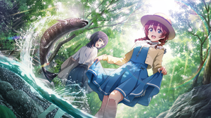 Emma Verde Love Live Love Live Nijigasaki High School Idol Club Water Standing In Water Fish Anime A 4096x2520 wallpaper