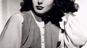 Hedy Lamarr Women Monochrome 1105x1392 wallpaper