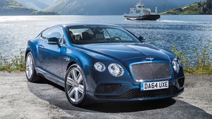 Bentley Bentley Continental Gt Blue Car Car Luxury Car 3840x2117 Wallpaper