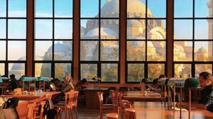 Istanbul Turkey Library University People Students Mosque Chair Table Lamp Window Suleymaniye Mosque 2044x1282 Wallpaper