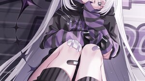 Anime Anime Girls Hololive Laplus Darknesss 1451x2048 wallpaper
