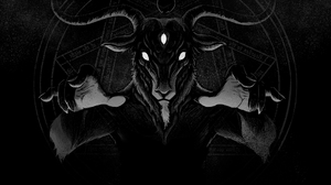 Black Metal Dark Dark Background Monochrome Satanic 2560x1080 Wallpaper