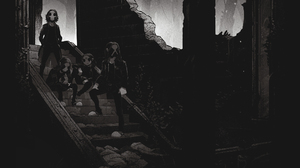 Black Metal Dark Dark Background Monochrome JP Ahonen Satanic Stairs 2844x1200 Wallpaper