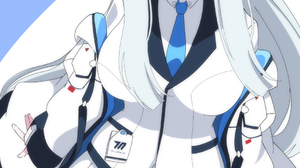 Anime Anime Girls Blue Archive Ushio Noa Long Hair White Hair Solo Artwork Digital Art Fan Art 1071x1973 Wallpaper