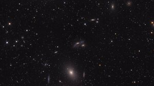 Space Galaxy Markarians Chain NASA 6143x4521 Wallpaper