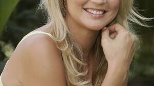 Virginie Efira Actress Blonde Smiling Touching Face Yellow Tops Pink Lipstick 1118x1677 Wallpaper