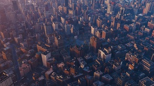 Spider Man New York City Video Games City Landscape Building 3440x1440 Wallpaper