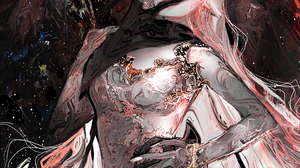Artwork Digital Art Drawing Fantasy Art Fantasy Girl Women Nixeu Pink Hair Persephone Hades Hades Ha 2593x4500 Wallpaper