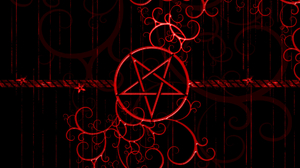 Satanic Dark Simple Background 1920x1200 Wallpaper