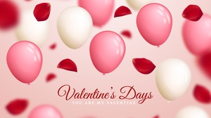 Love Balloon Happy Valentine 039 S Day 3000x2000 Wallpaper