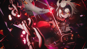 Fate Apocrypha Fate Grand Order Jeanne Alter Fate Grand Order Anime Dark Alter Ego Signature Armor S 1920x1080 Wallpaper
