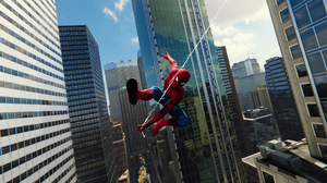 Spider Man Spider Man 2018 Marvel Cinematic Universe Marvel Comics PlayStation Video Games Bodysuit  1920x1080 wallpaper