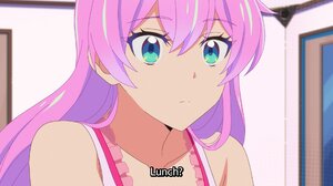 Pink Hair Akari Watanabe Anime Girls Text Anime Screenshot Long Hair 1920x1080 Wallpaper