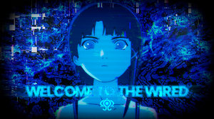 Serial Experiments Lain Lain Iwakura Glitch Art Noise Looking At Viewer Text Circuit Blue Anime Girl 1920x1080 wallpaper