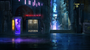 Sci Fi City 3840x2160 Wallpaper