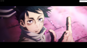People Anime Boys Anime Screenshot Jujutsu Kaisen Yuta Okkotsu 2559x1439 Wallpaper