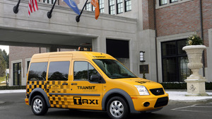 Ford Transit Connect Taxi Van Yellow Car 3000x2000 Wallpaper
